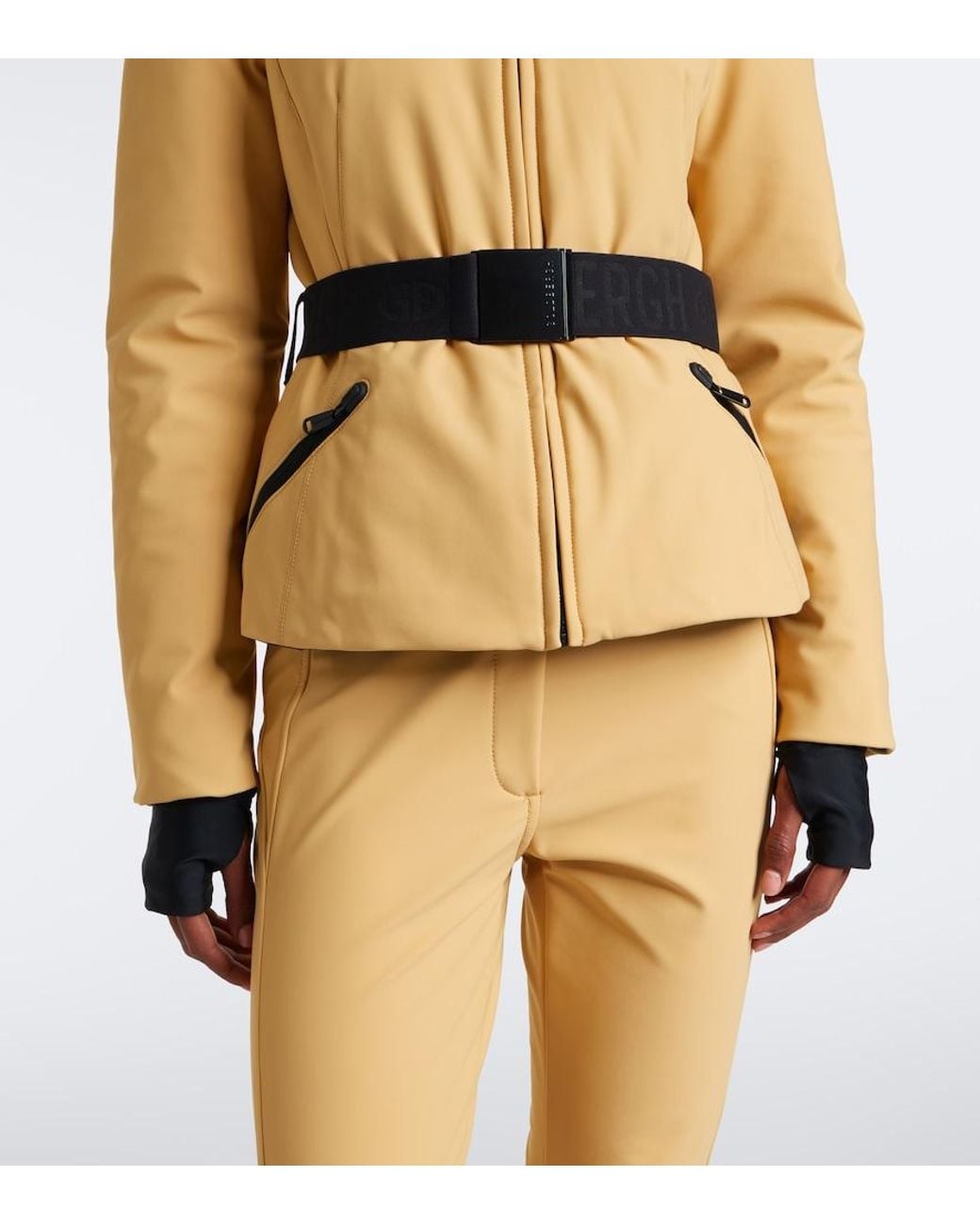 Goldbergh Natural Hida Belted Ski Jacket