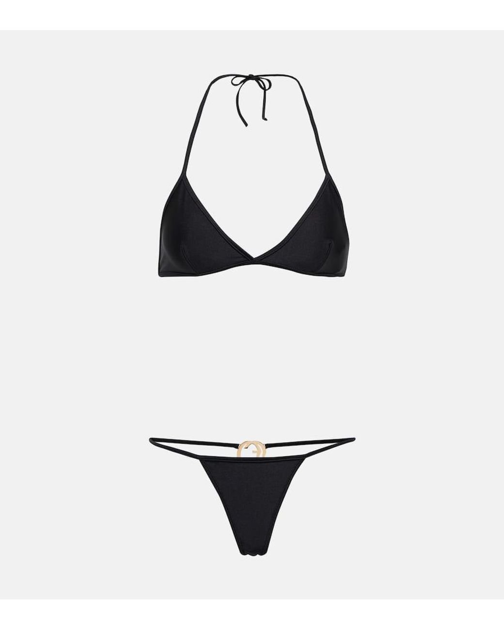 Gucci Gg Bikini in Black | Lyst Canada