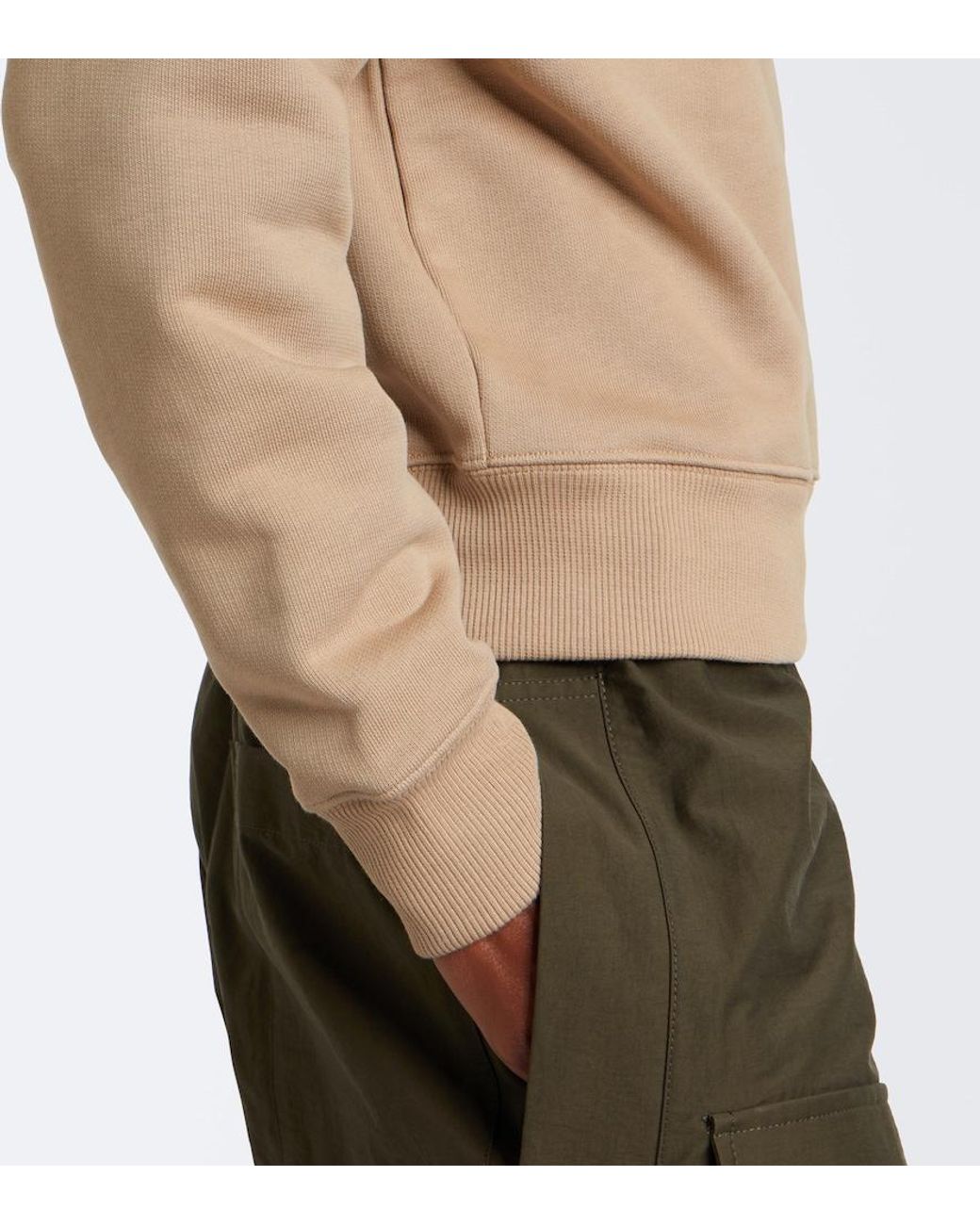 AMI Natural Ami De Coeur Cotton Sweatshirt