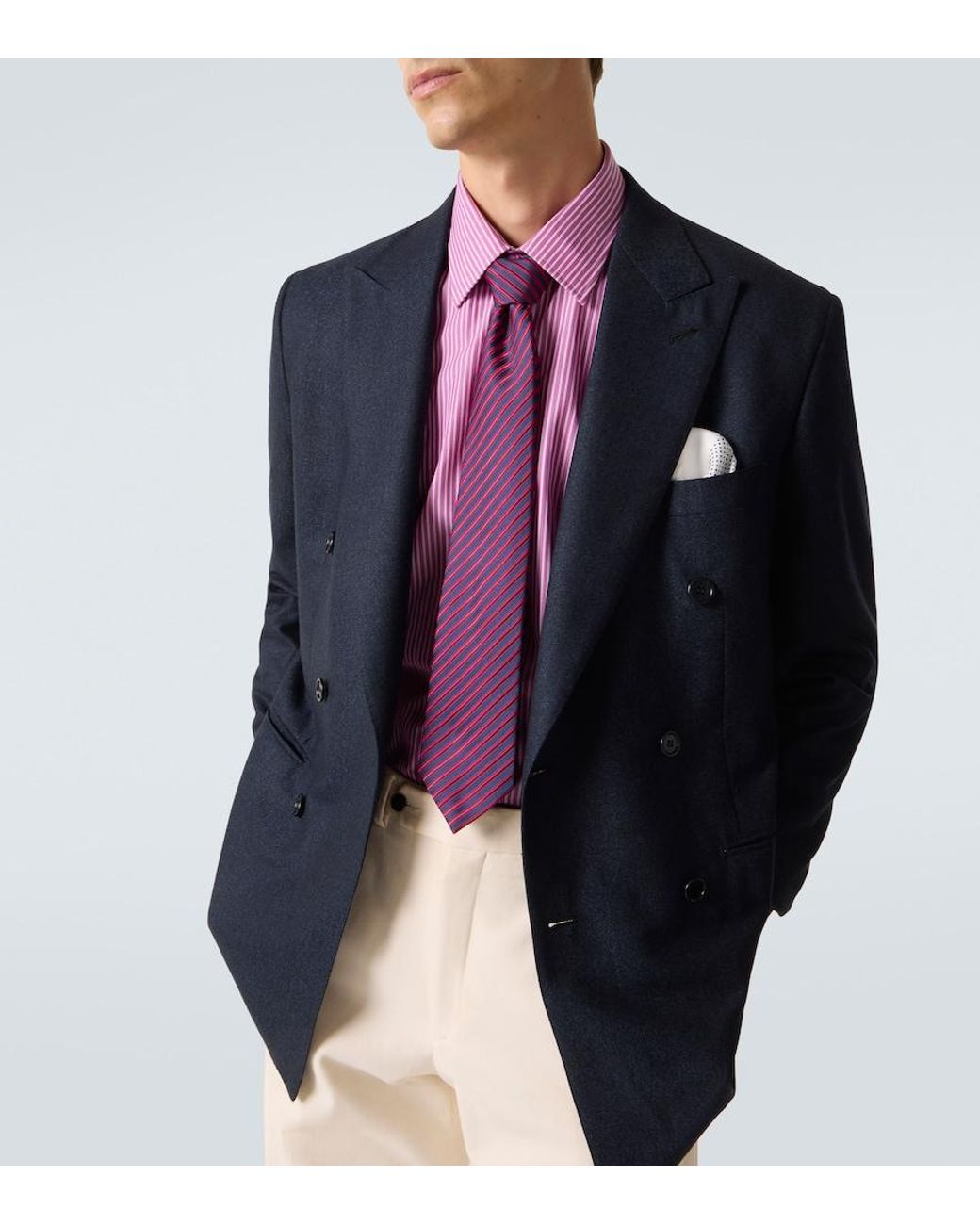 Camicia di Charvet in Pink da Uomo