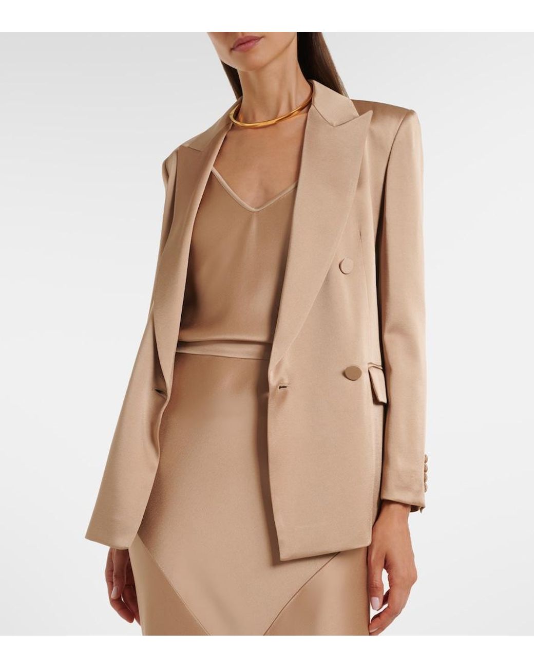 Max Mara Natural Satin Camisole