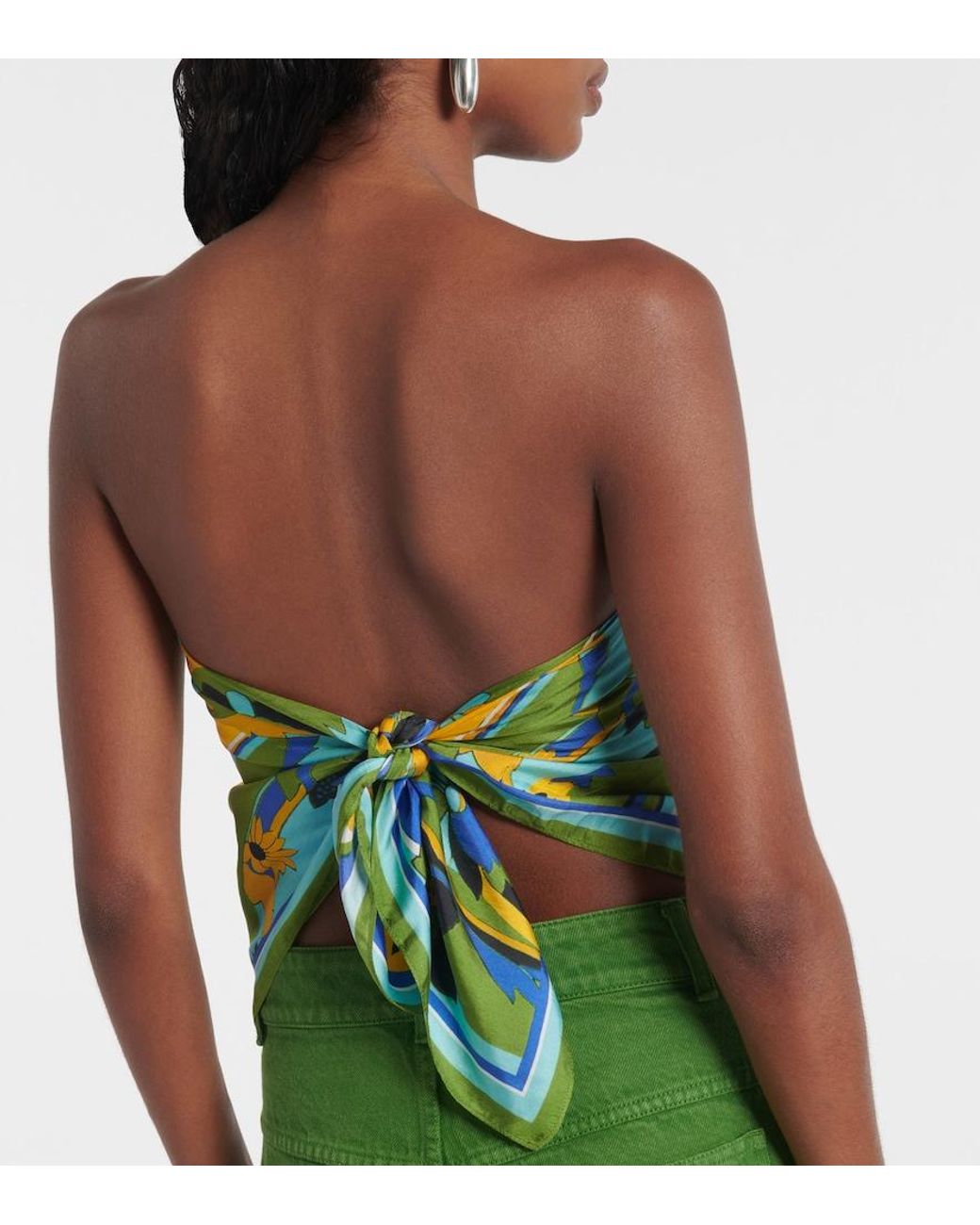 Sciarpa di Christopher Esber in Green