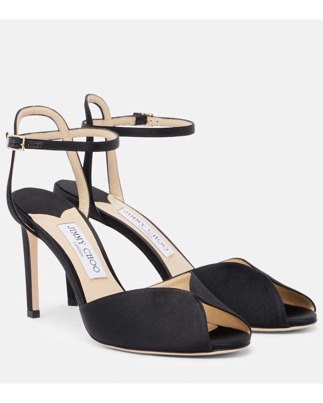 Jimmy Choo Blue Sacora Suede Sandals