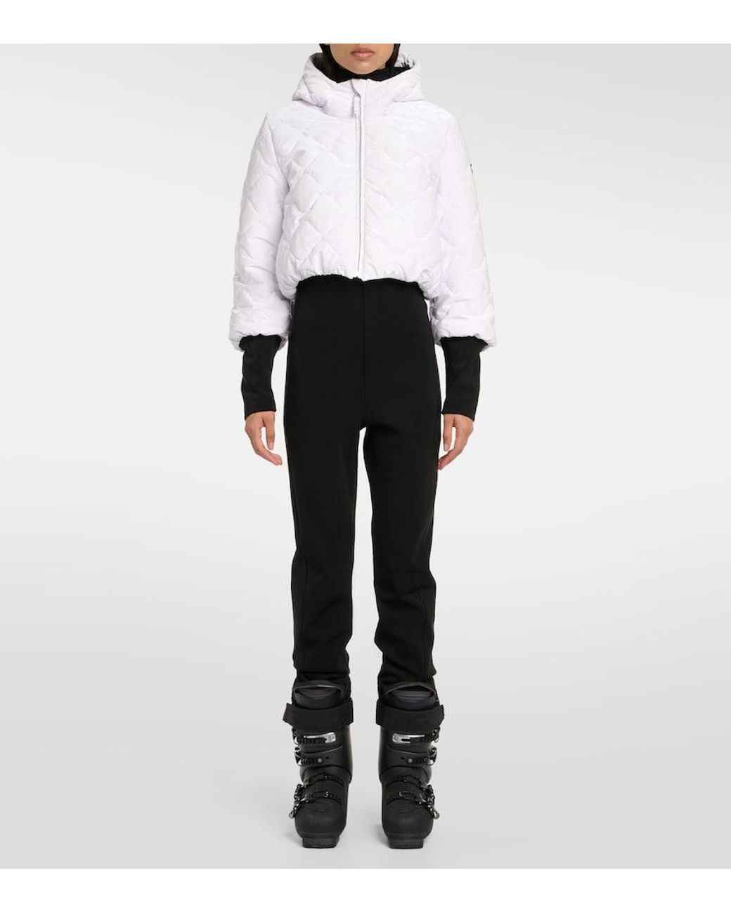 Tuta Da Sci Nevado di Jet Set in White