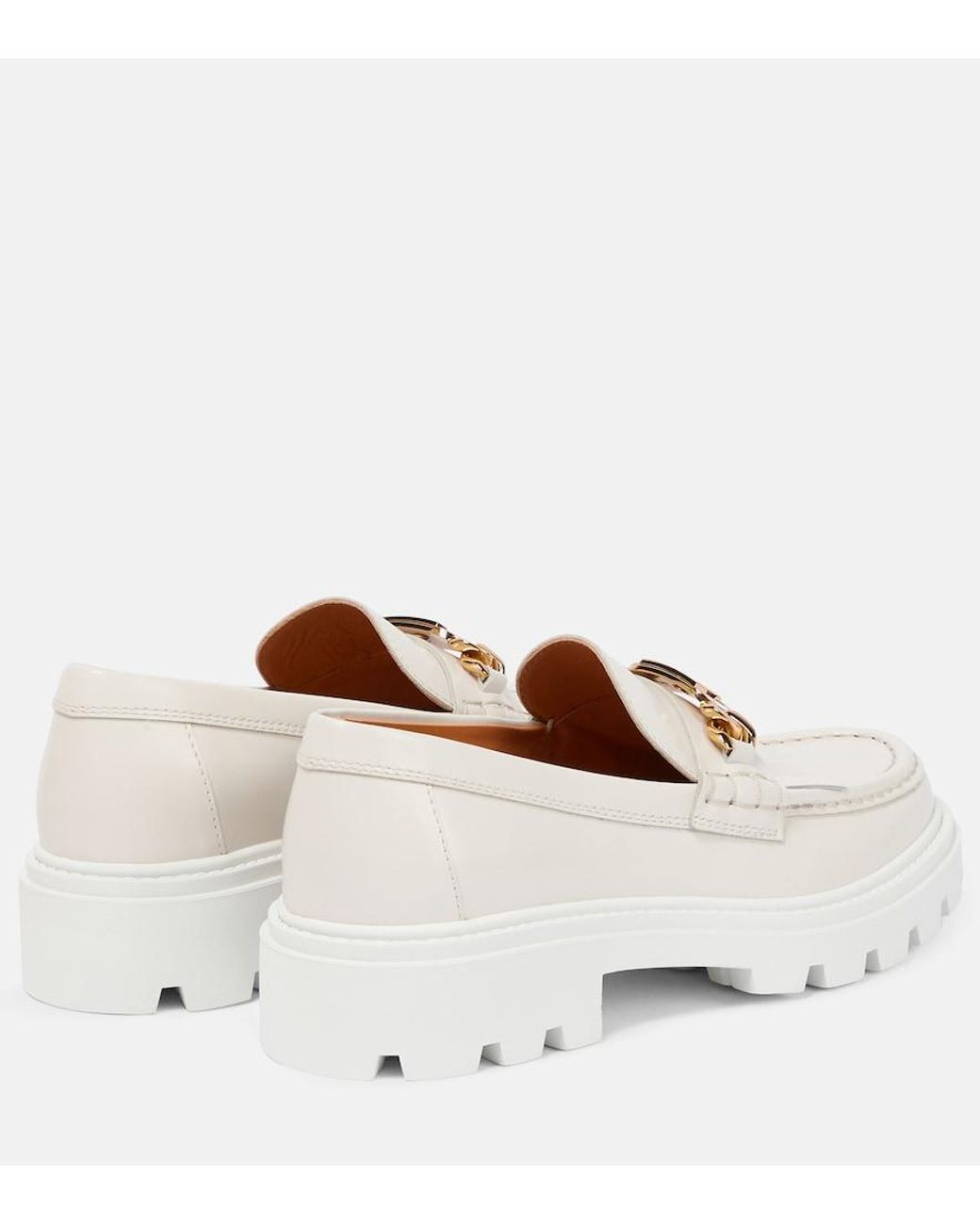 Tod's Multicolor Fringed Leather Loafers