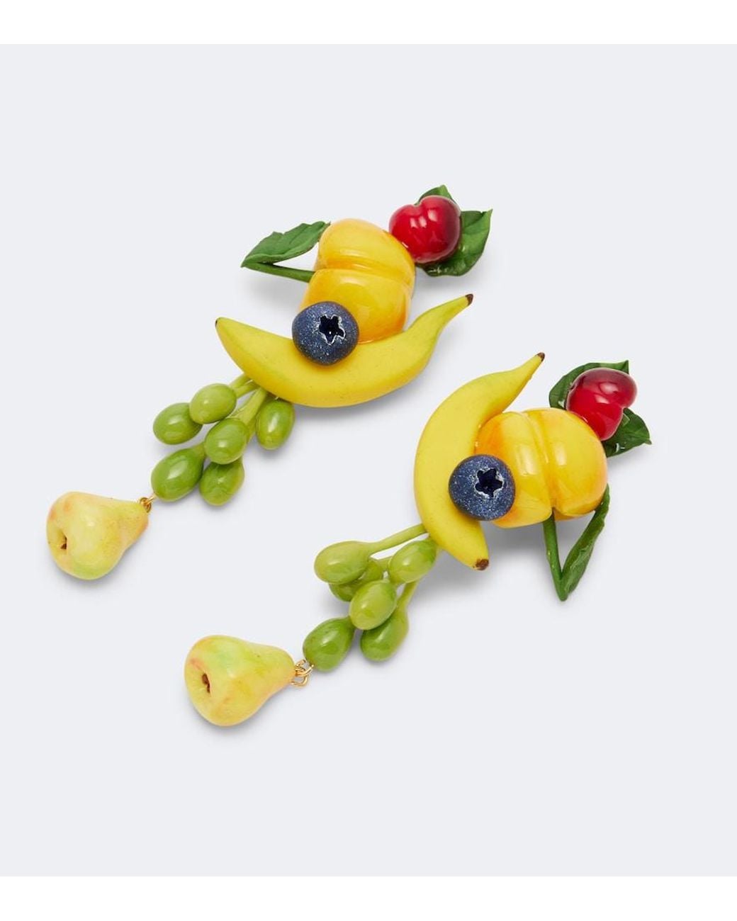 Jennifer Behr Yellow Fruita Drop Earrings