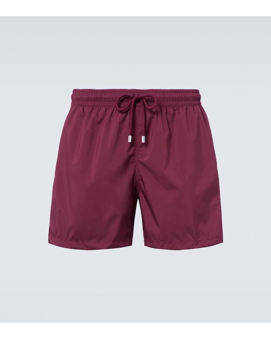 Fedeli Red Madeira Swim Trunks for men