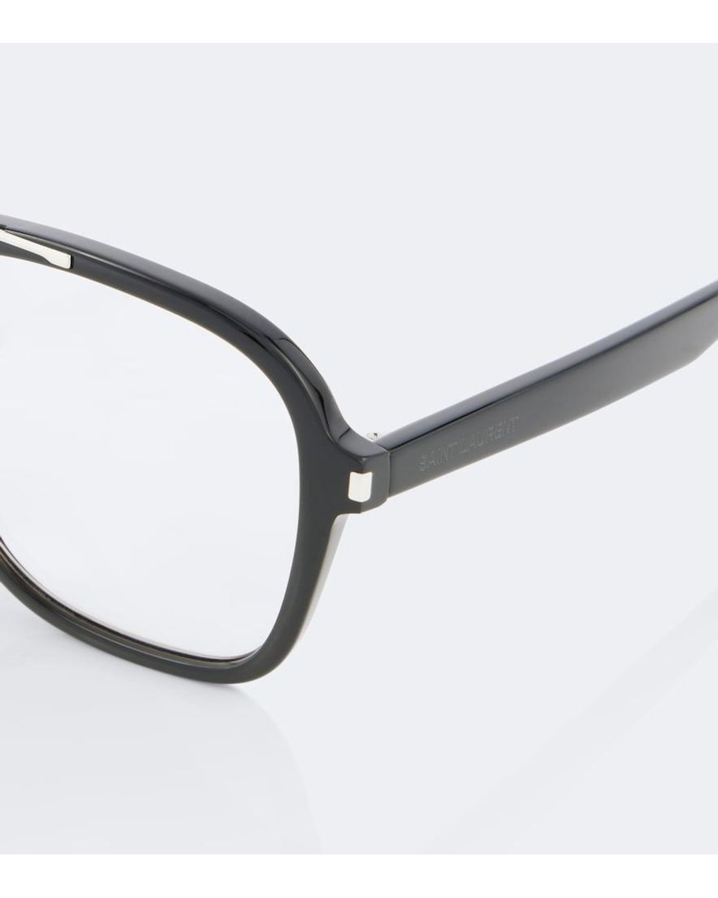 Saint Laurent Brown Sl 545 Square Glasses