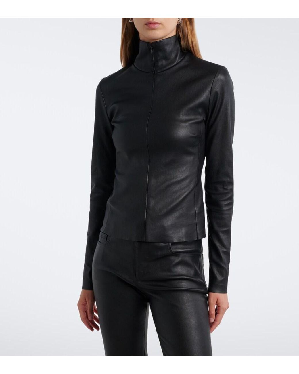 Stouls Black Selene Leather Jacket