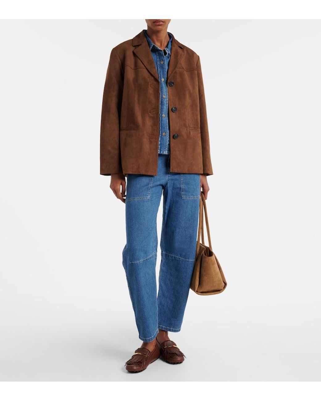 Velvet Brown Salie Blazer