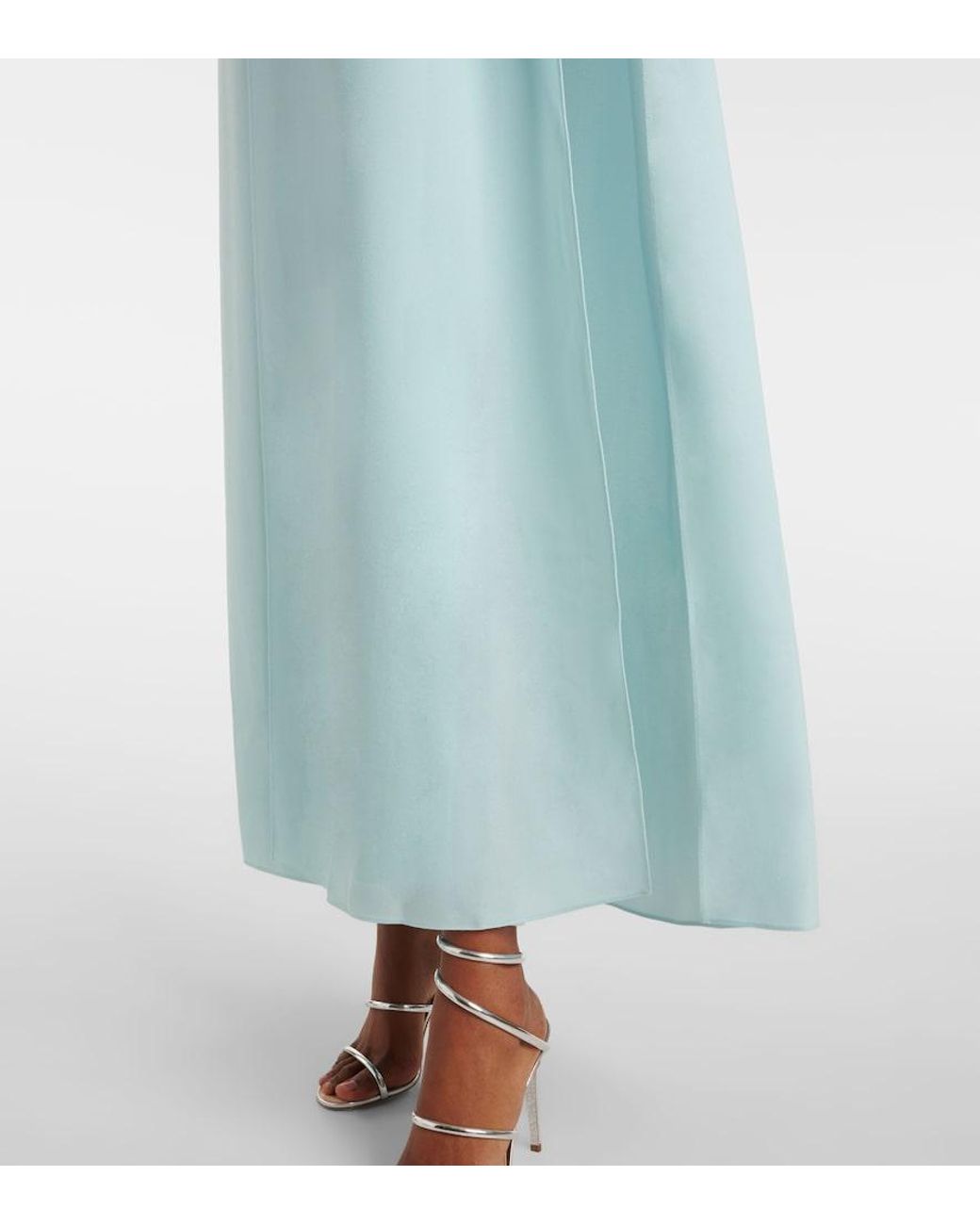 Roksanda Blue Fyera Crepe Maxi Dress