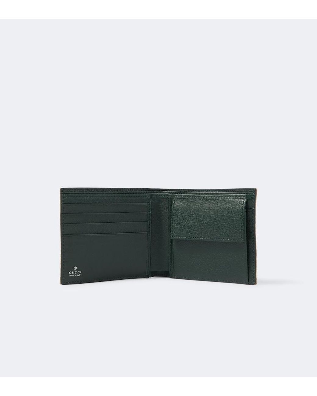 Gucci Natural Essence Classic Gg Canvas Wallet for men