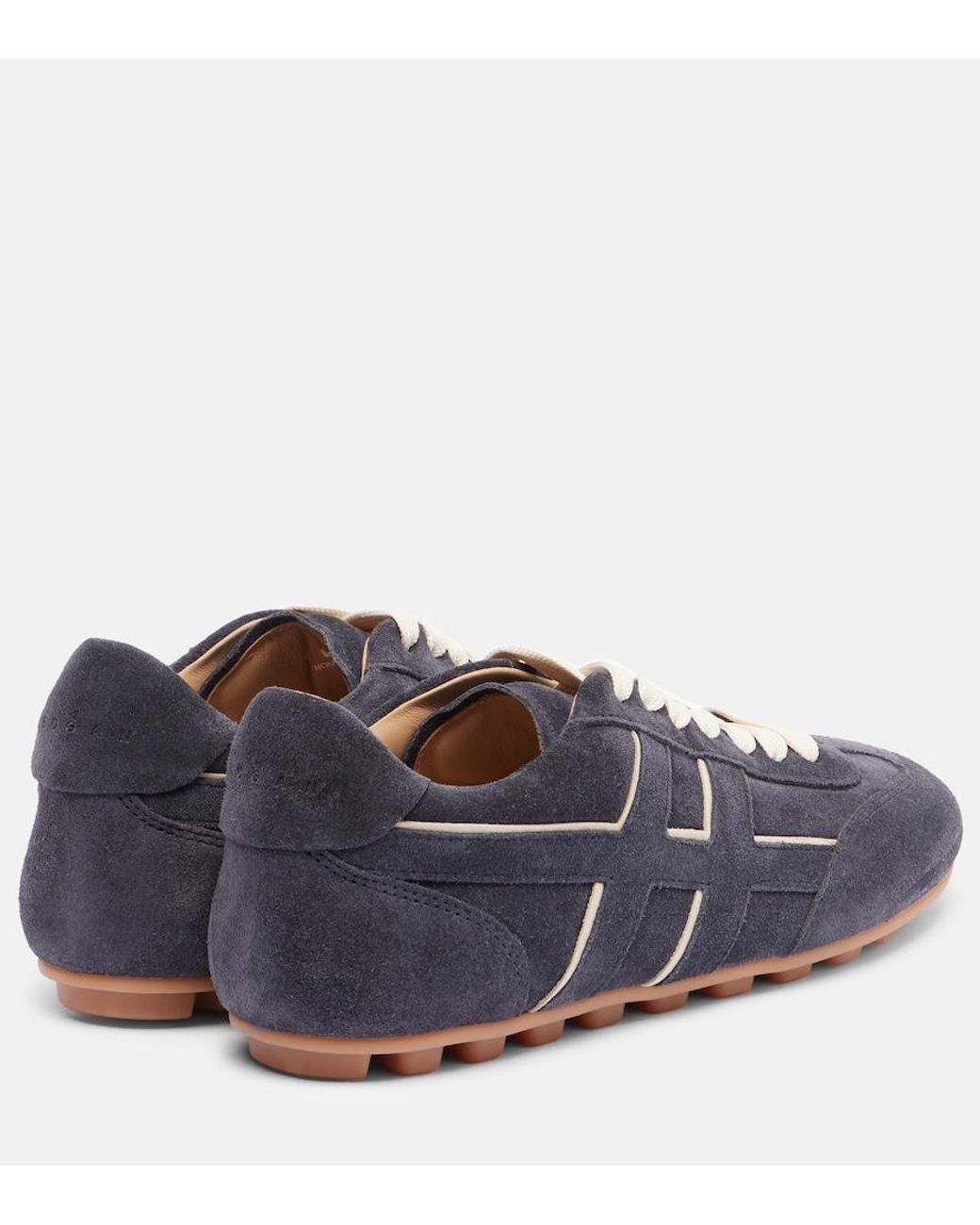 Hogan Blue Olympia Suede Sneakers