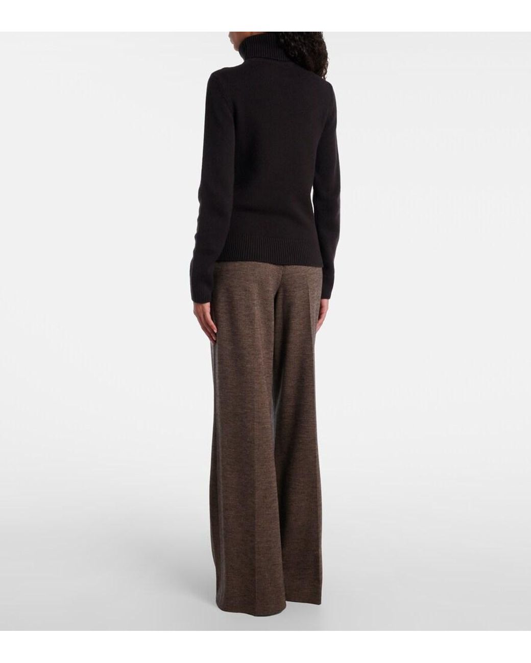 Ralph Lauren Black Cashmere Turtleneck Sweater