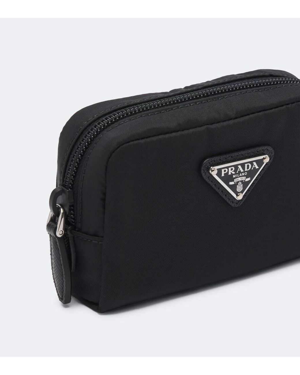 Prada Black Micro Re-Nylon Pouch