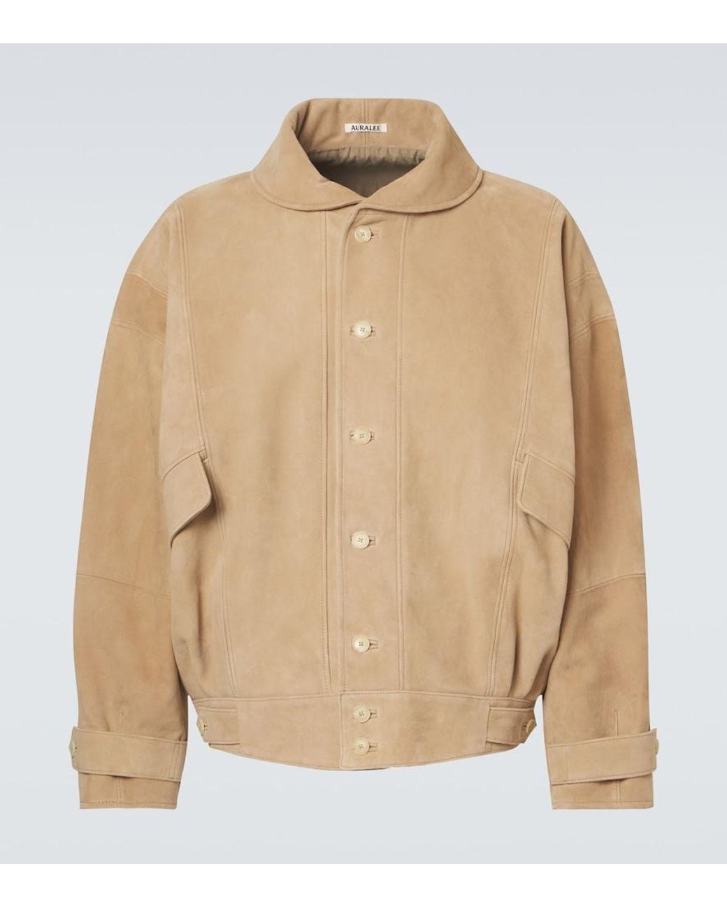 Auralee Natural Suede Blouson Jacket for men