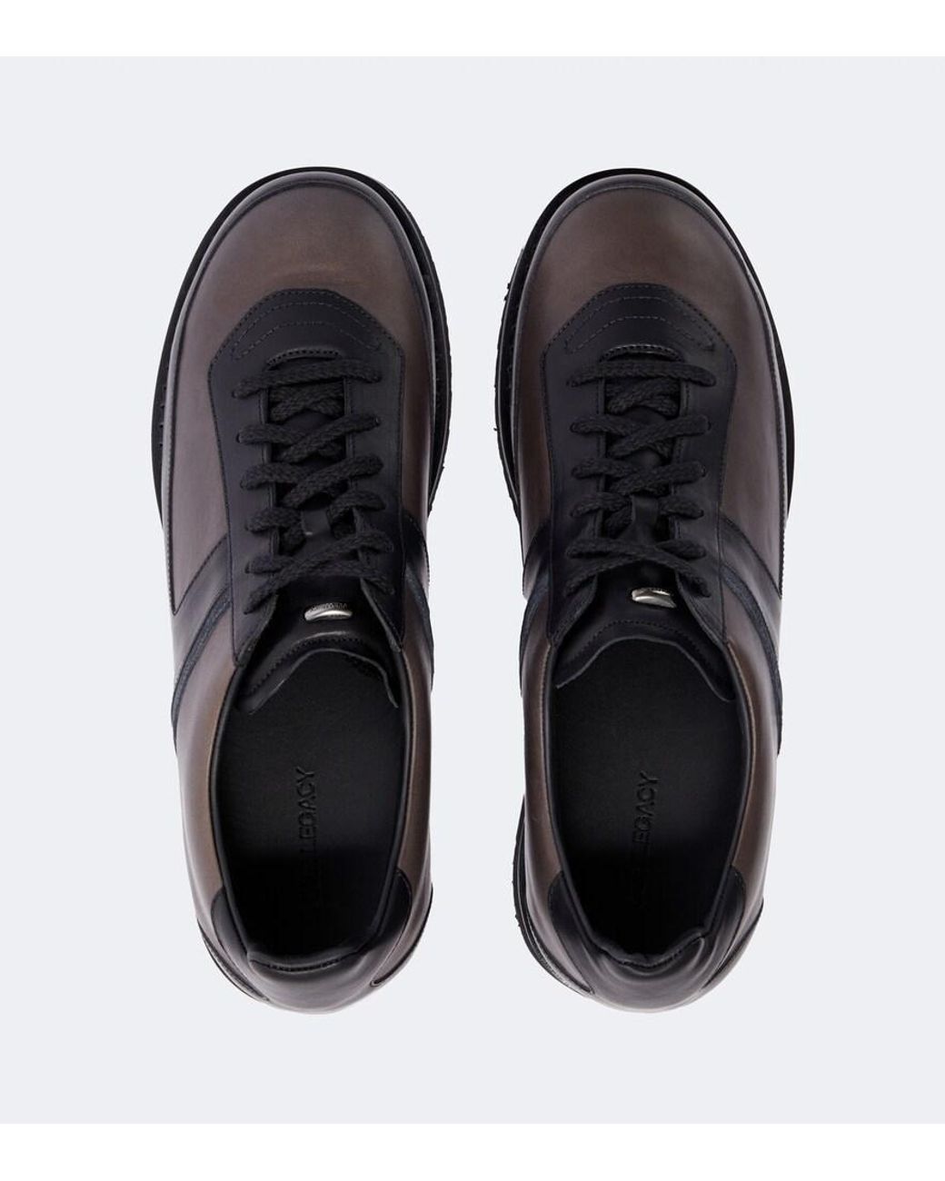 Our Legacy Black Ten Pin Leather Sneakers for men