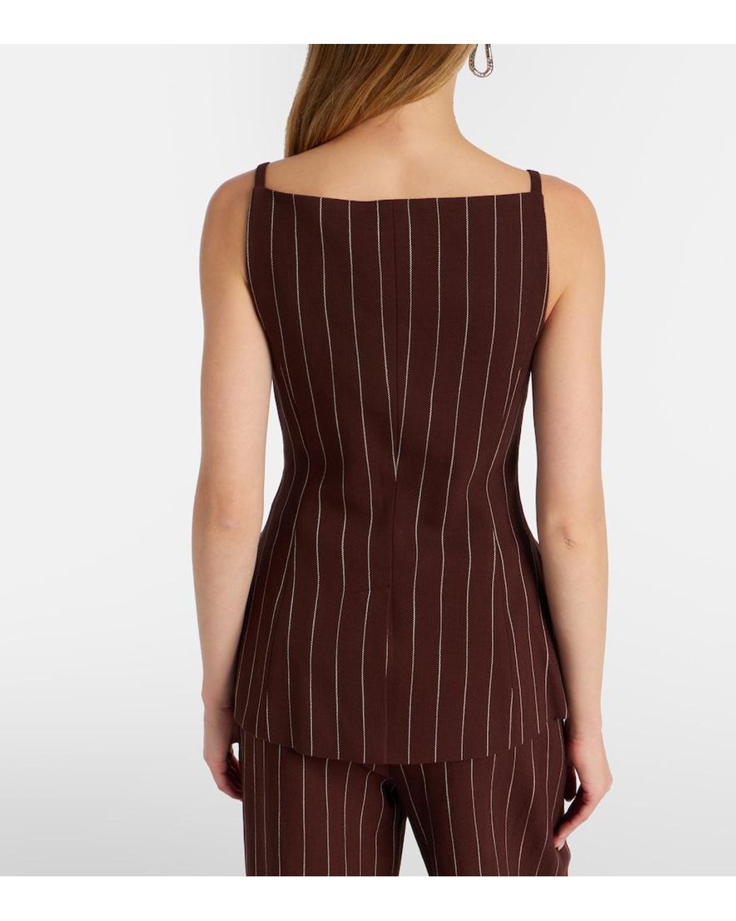 Top Edie A Rayas Jonathan Simkhai de color Brown