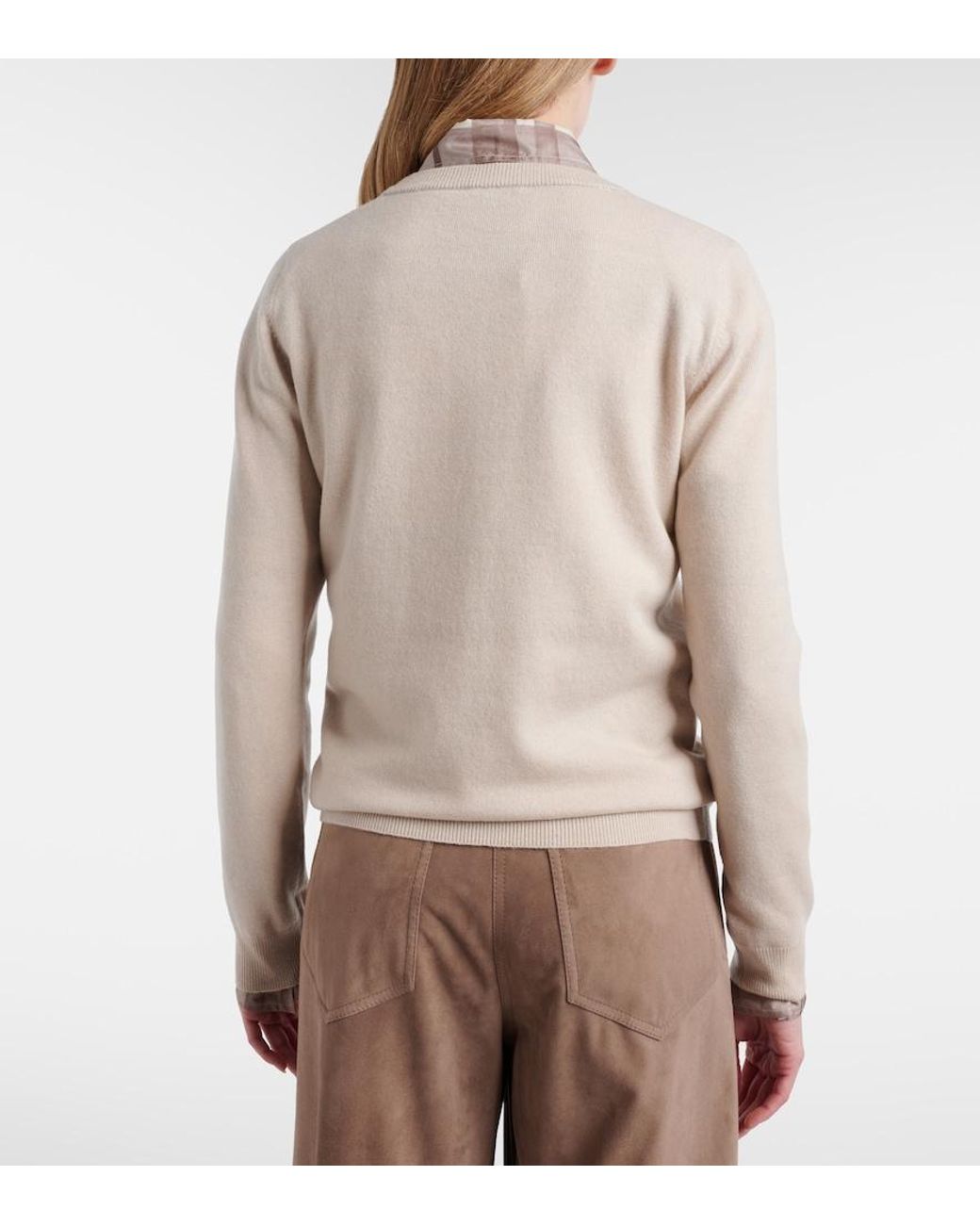 Pullover di Brunello Cucinelli in White