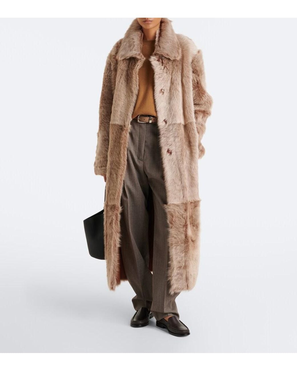 Arma Natural Verena Shearling Coat