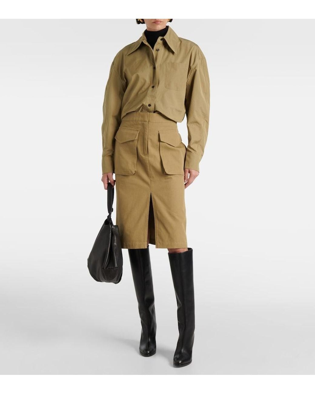 Co. Green Tton Poplin Shirt