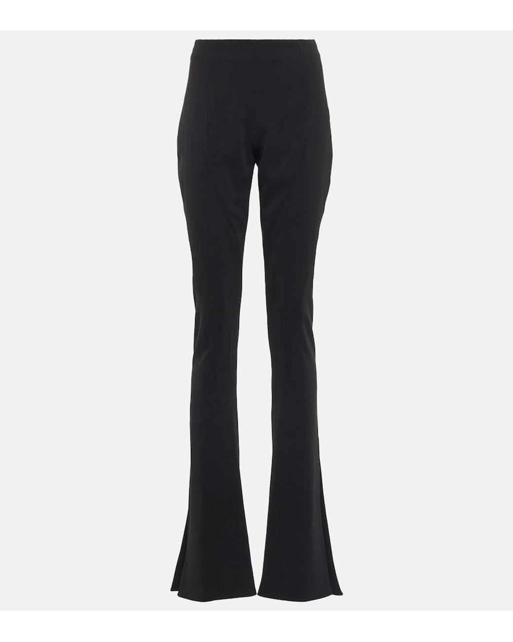Monot Blue High-Rise Flared Pants
