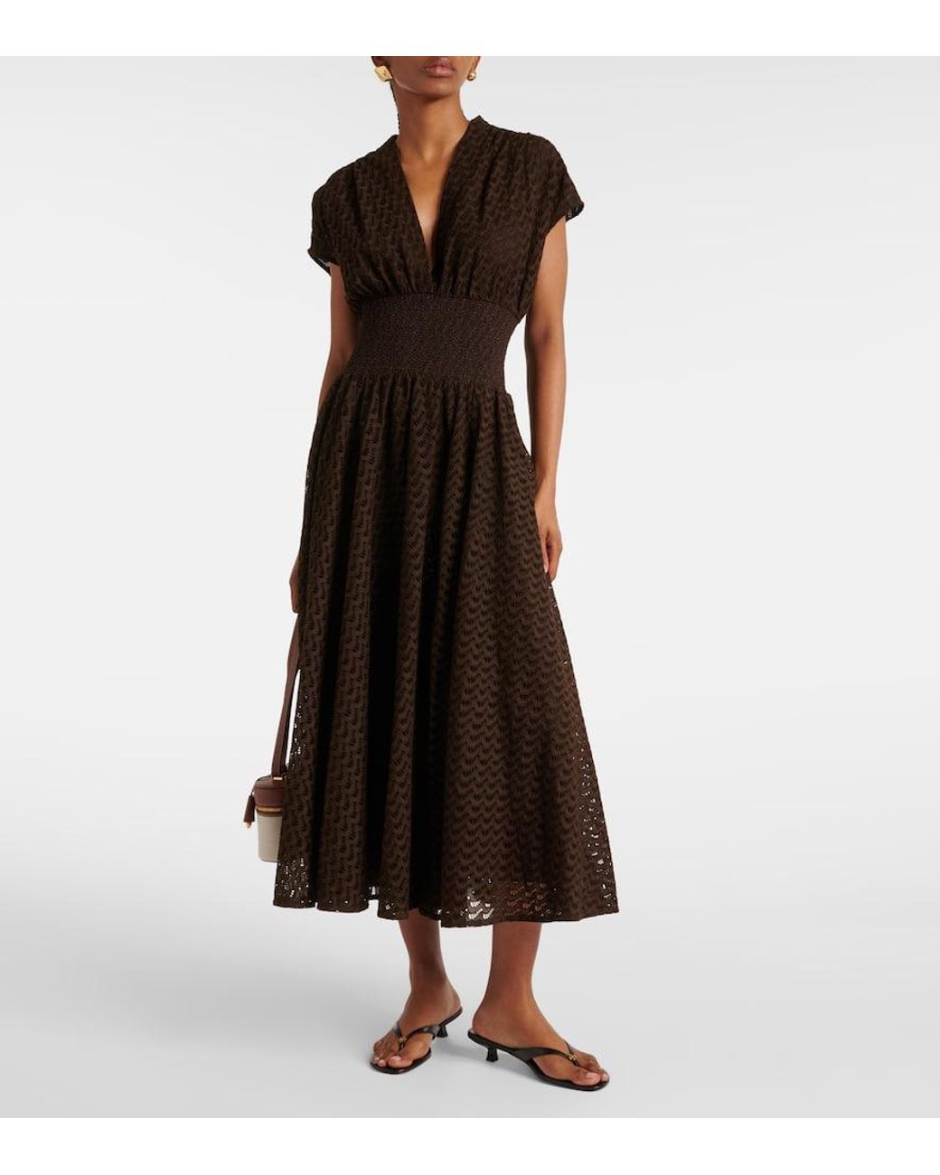 Tory Burch Black Cotton Dress