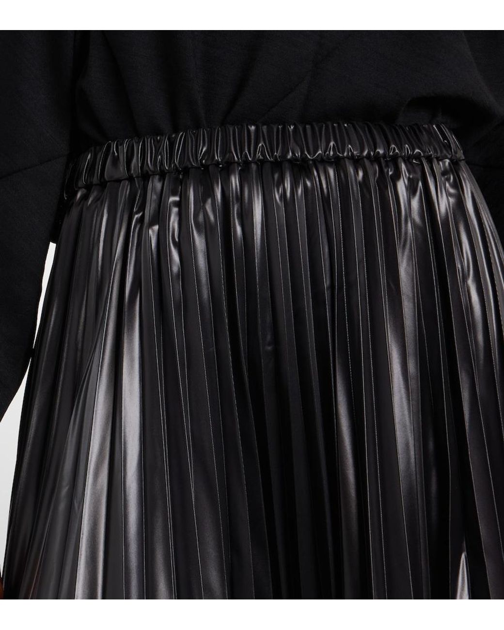 Gonna Lunga di Junya Watanabe in Black