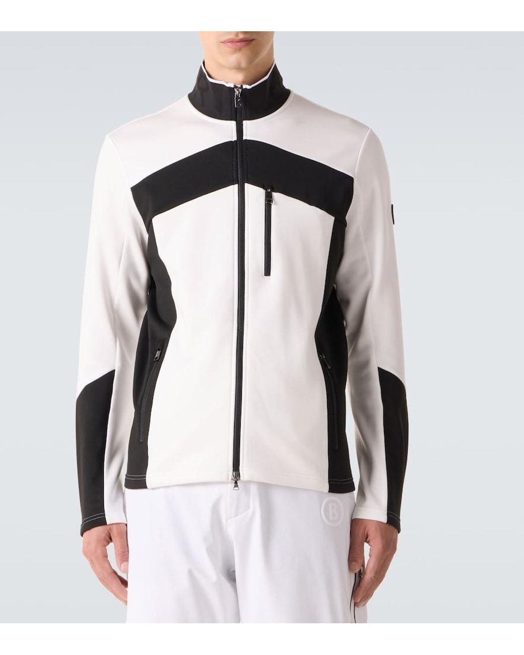 Bogner White Xilas Ski Jacket for men