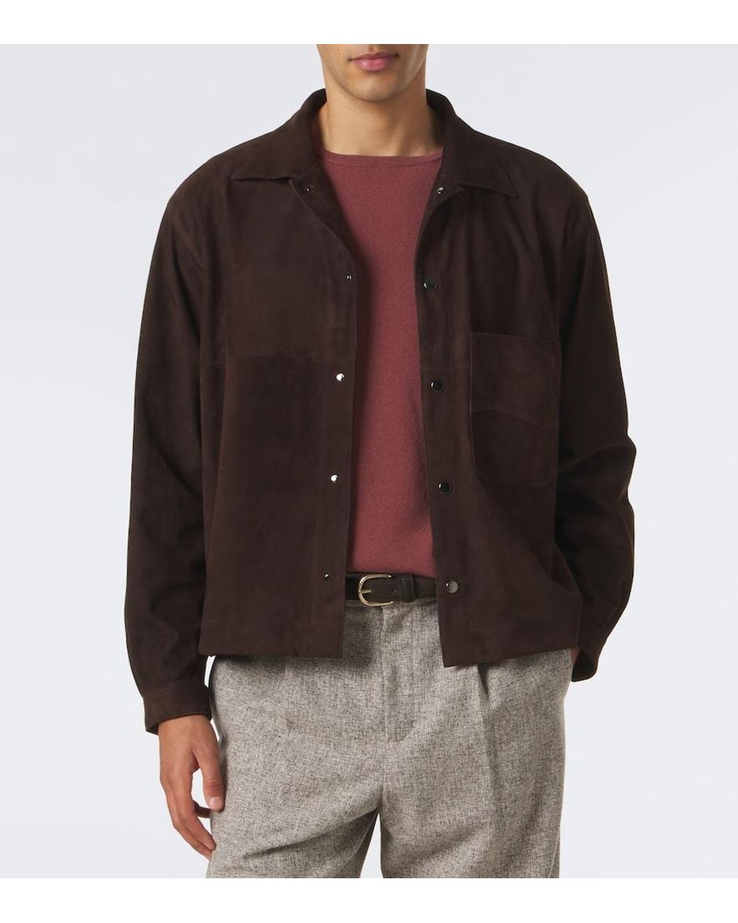 Giacca Wave di STÒFFA in Brown da Uomo