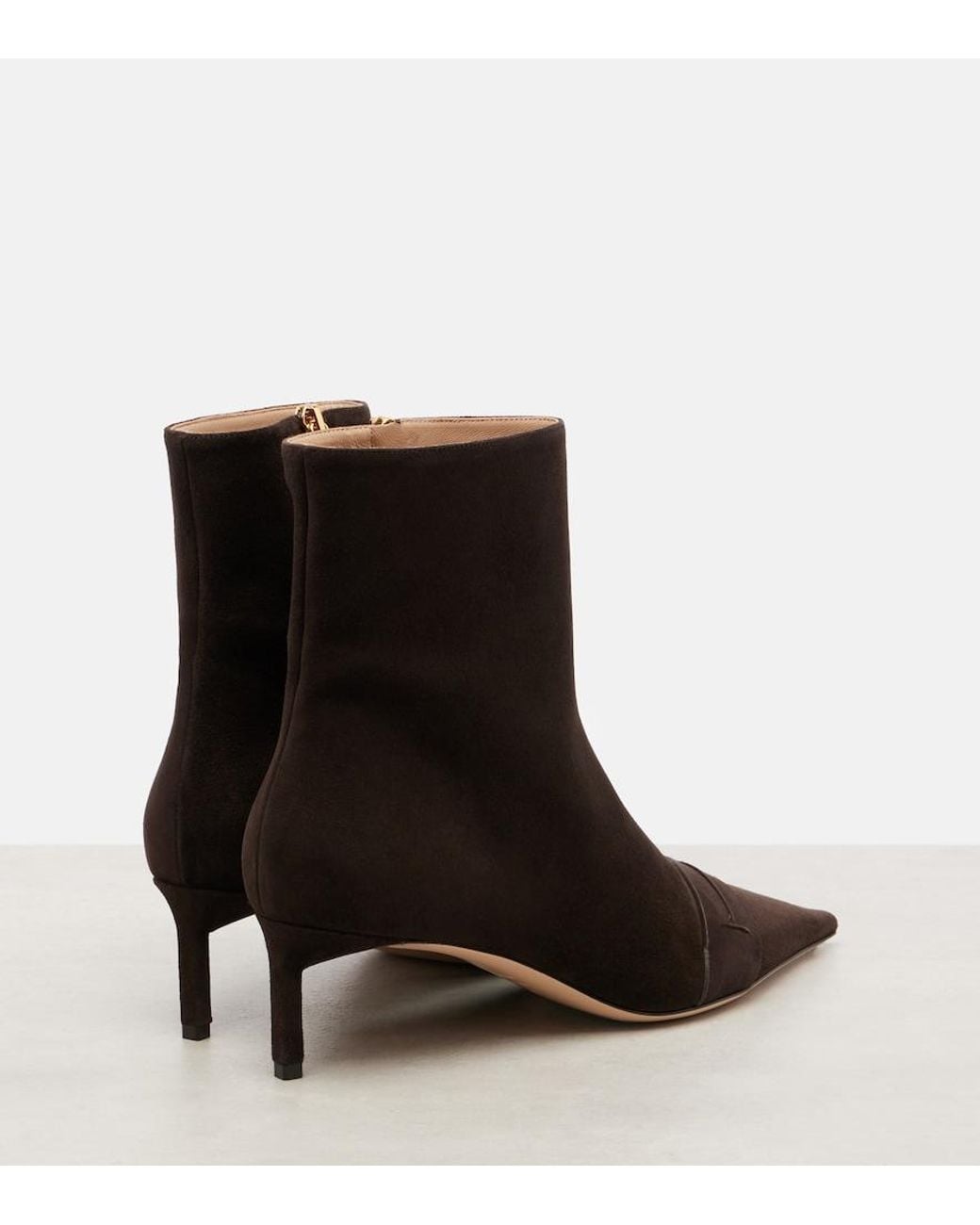 Tom Ford Brown 55 Suede Ankle Boots
