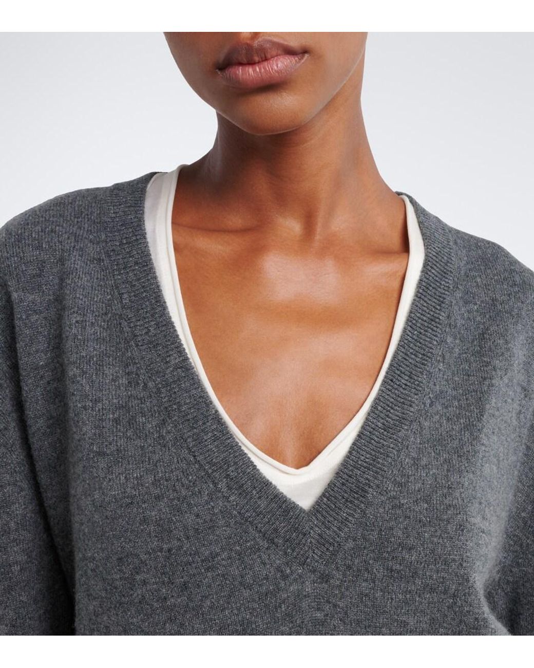 Extreme Cashmere Gray N°492 Ben Cashmere Sweater