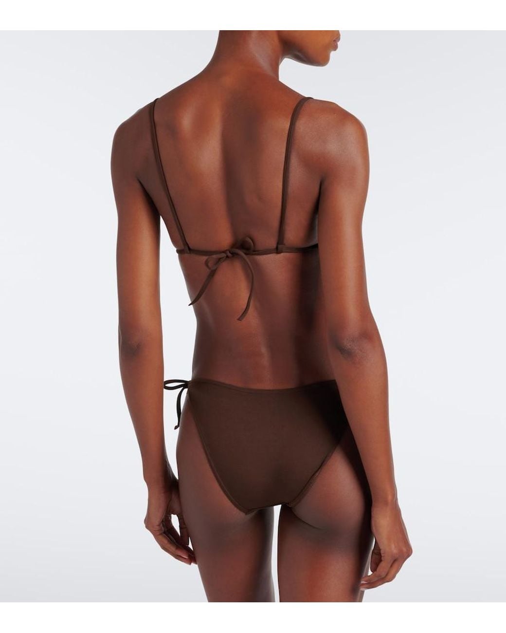 Eres Brown Mouna Bikini Top