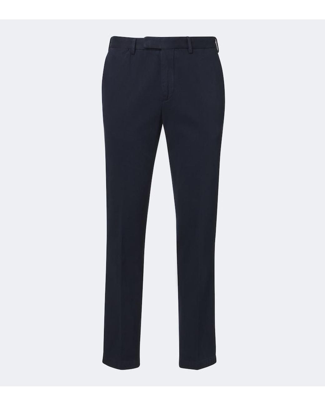 Thom Sweeney Blue Cotton Chinos for men