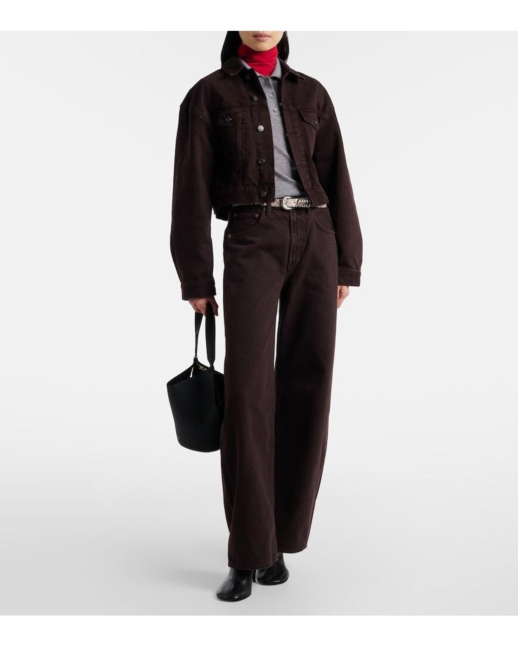 Agolde Brown Radley Denim Jacket