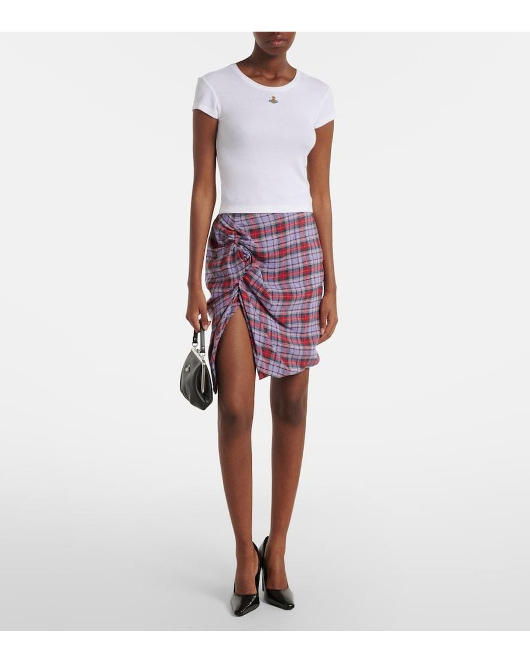 Vivienne Westwood White Baby Peru Orb Jersey T-Shirt