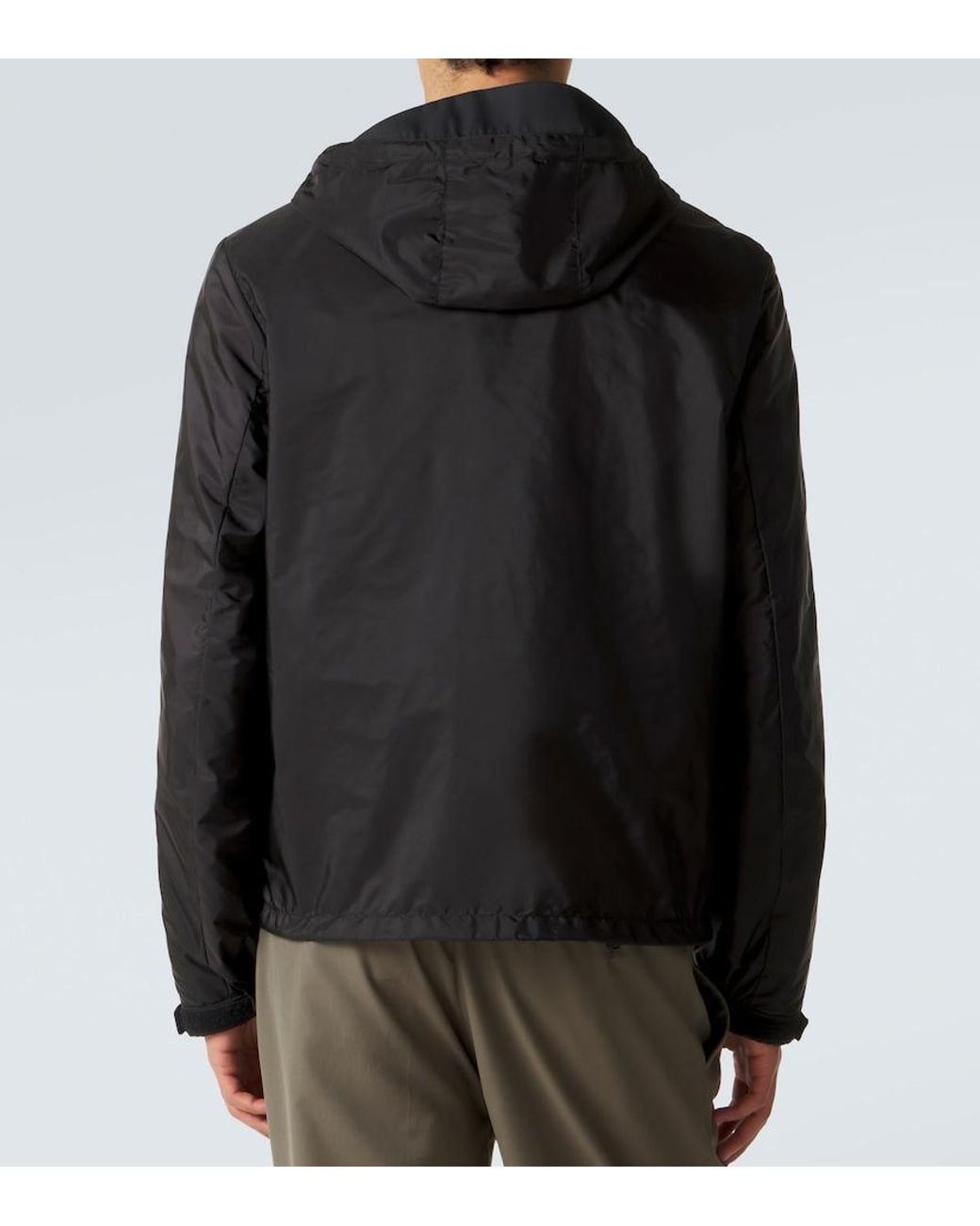Prada Black Re-Nylon Jacket for men