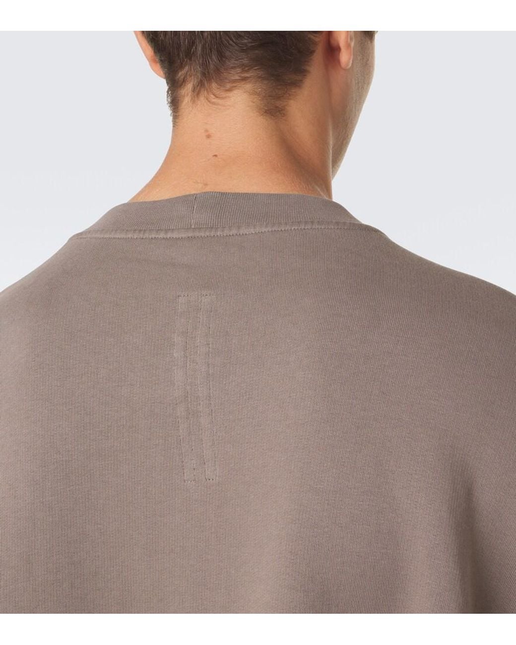 Rick Owens Brown Drkshdw Hun Cotton Sweatshirt for men