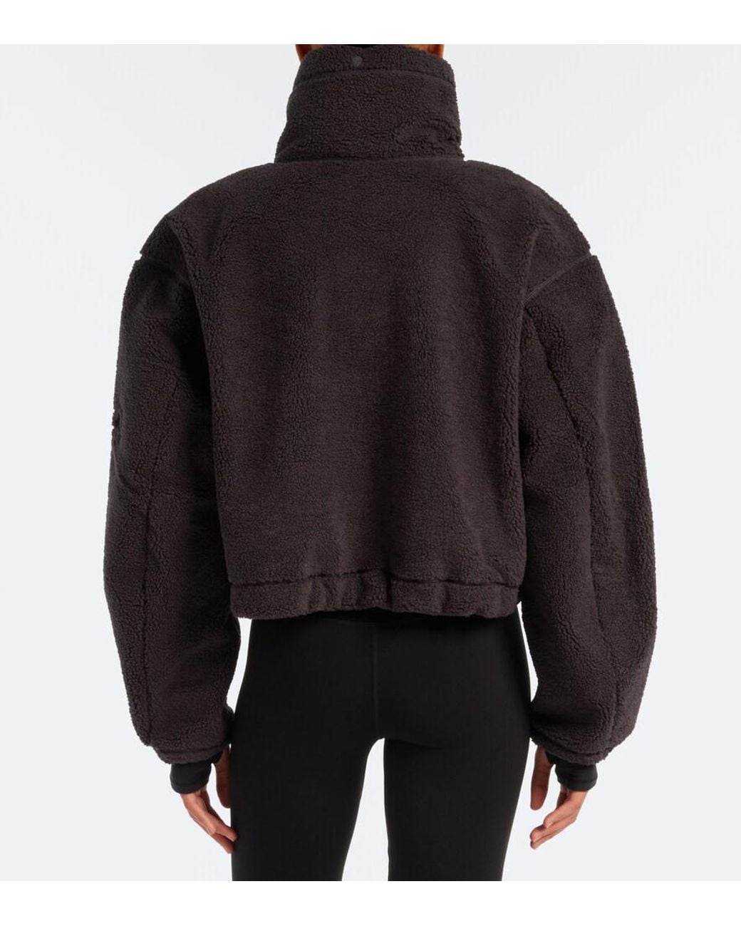 Adidas By Stella McCartney Black Teddy Jacket