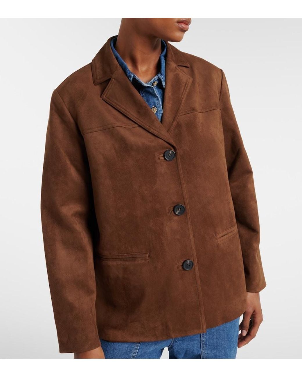Velvet Brown Salie Blazer
