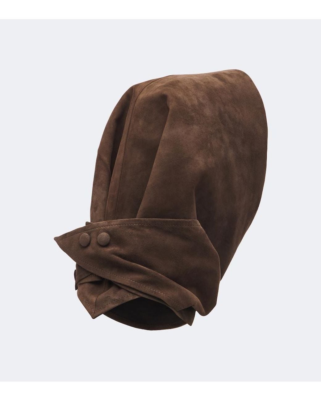 Arma Brown Suede Hood