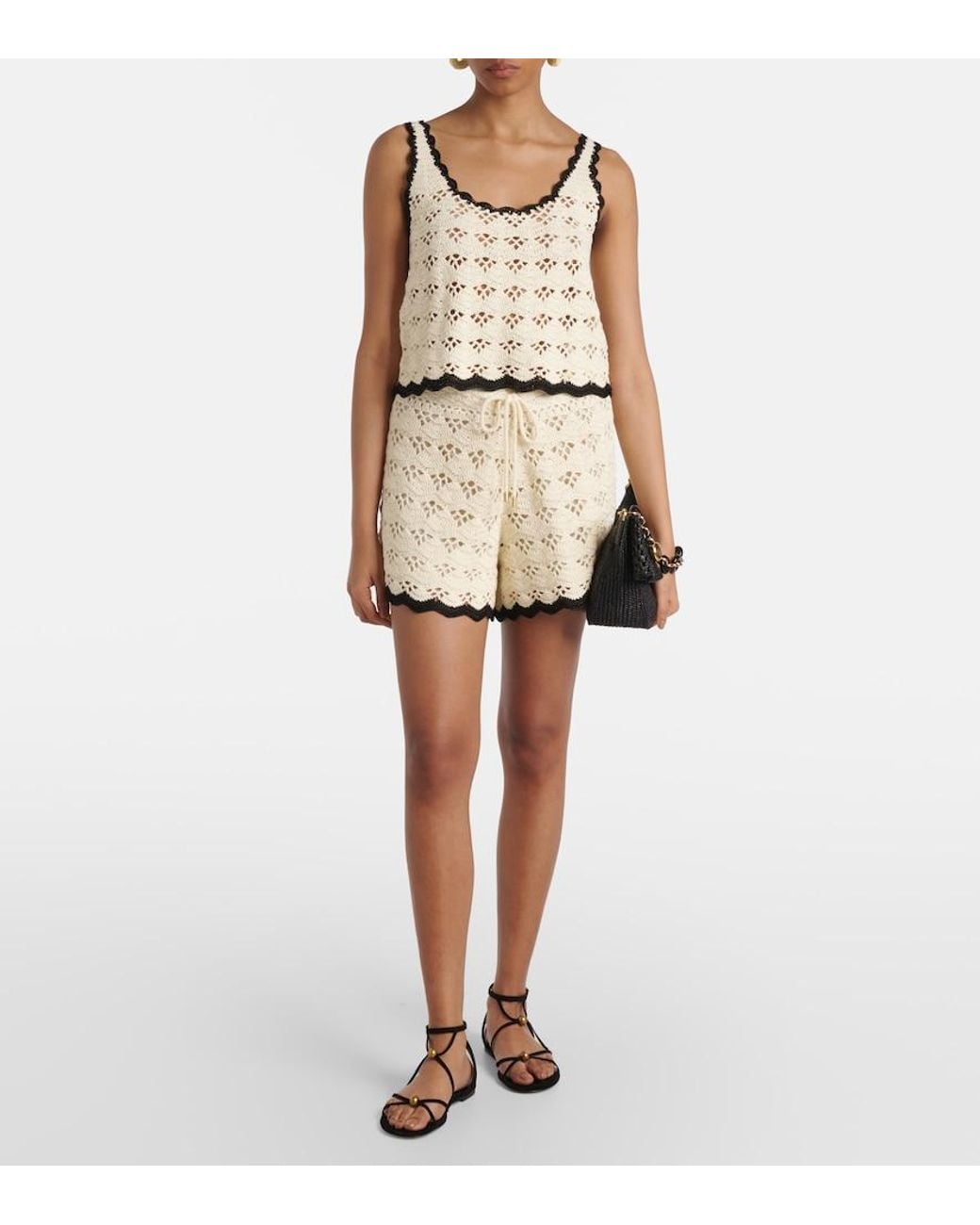 Zimmermann Natural Strappy Top