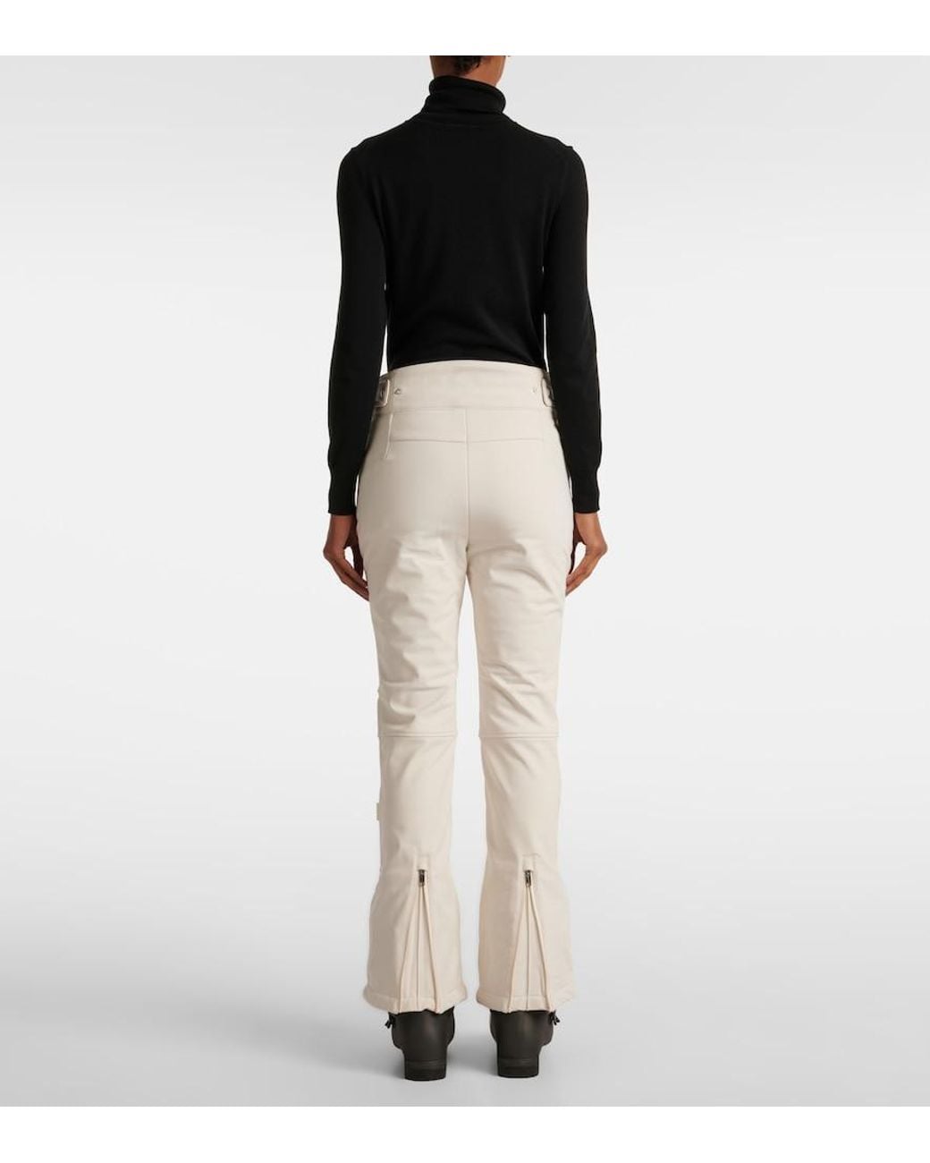 Yves Salomon Natural Logo Ski Pants