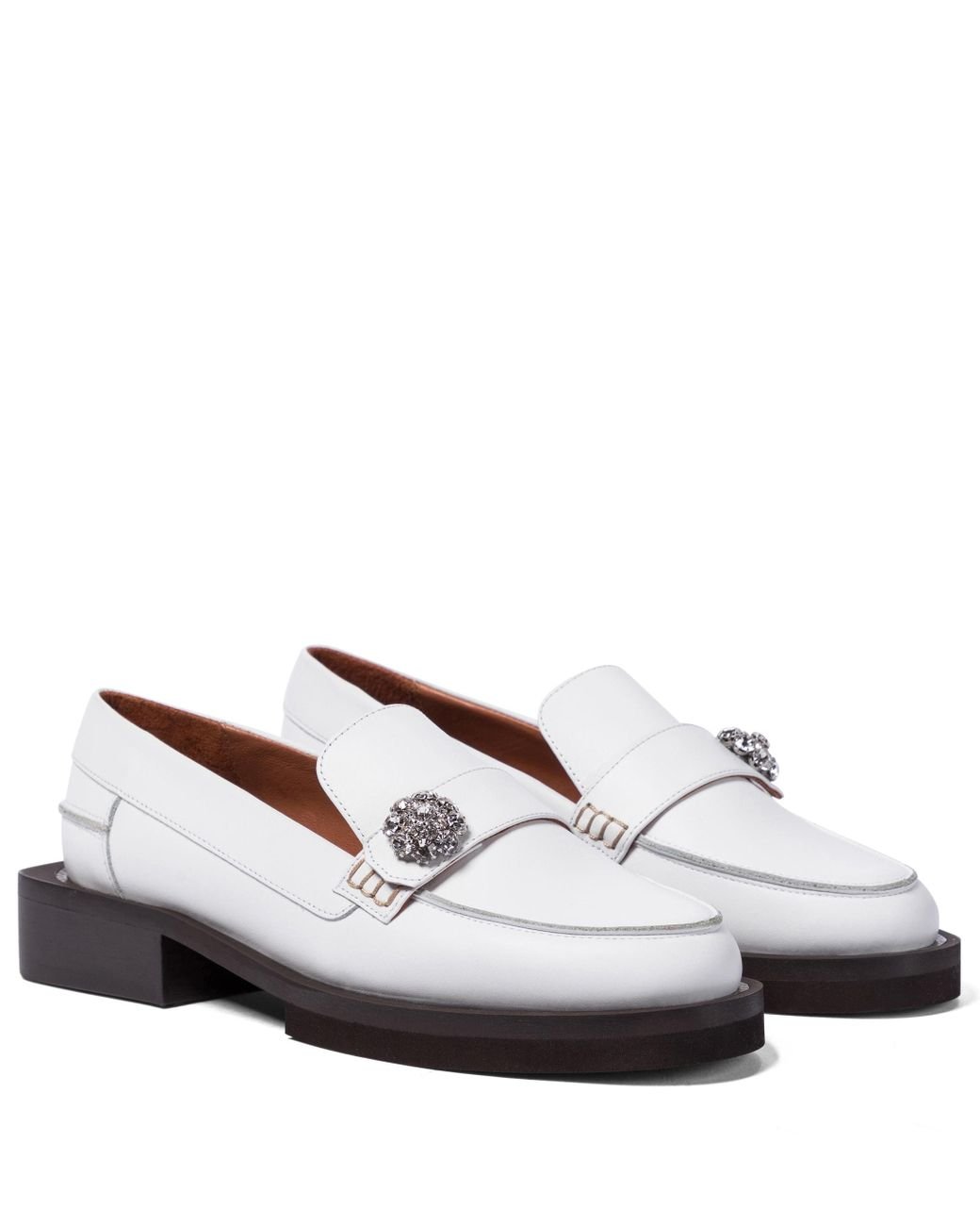 jeweled loafers
