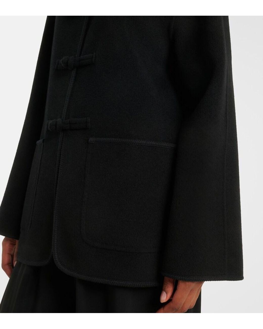 Rohe Black Wool Jacket