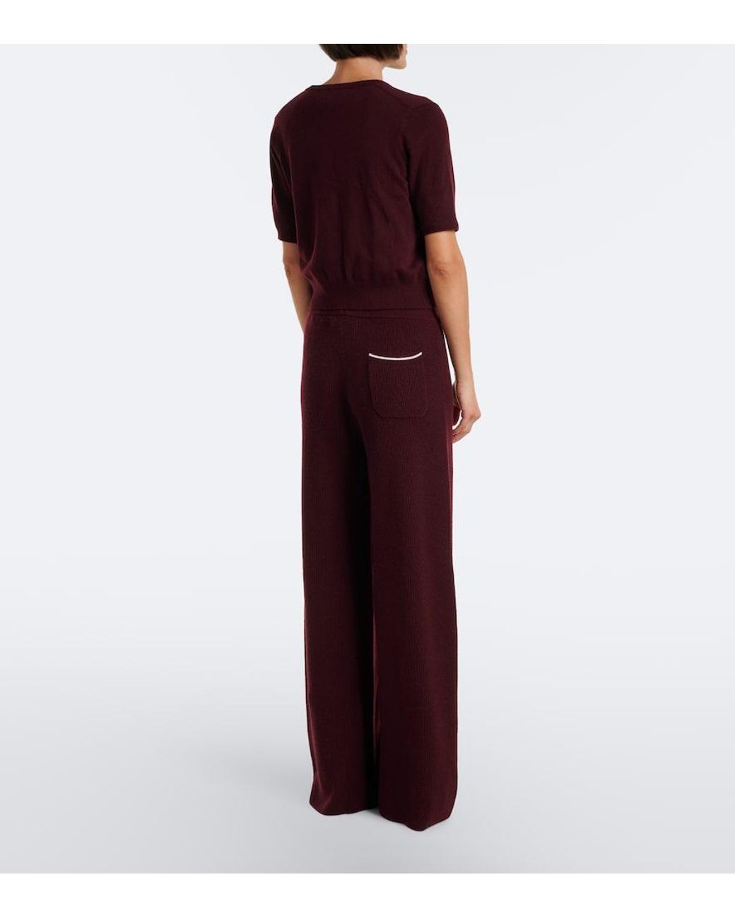 arch4 Red Beau Cashmere Sweatpants