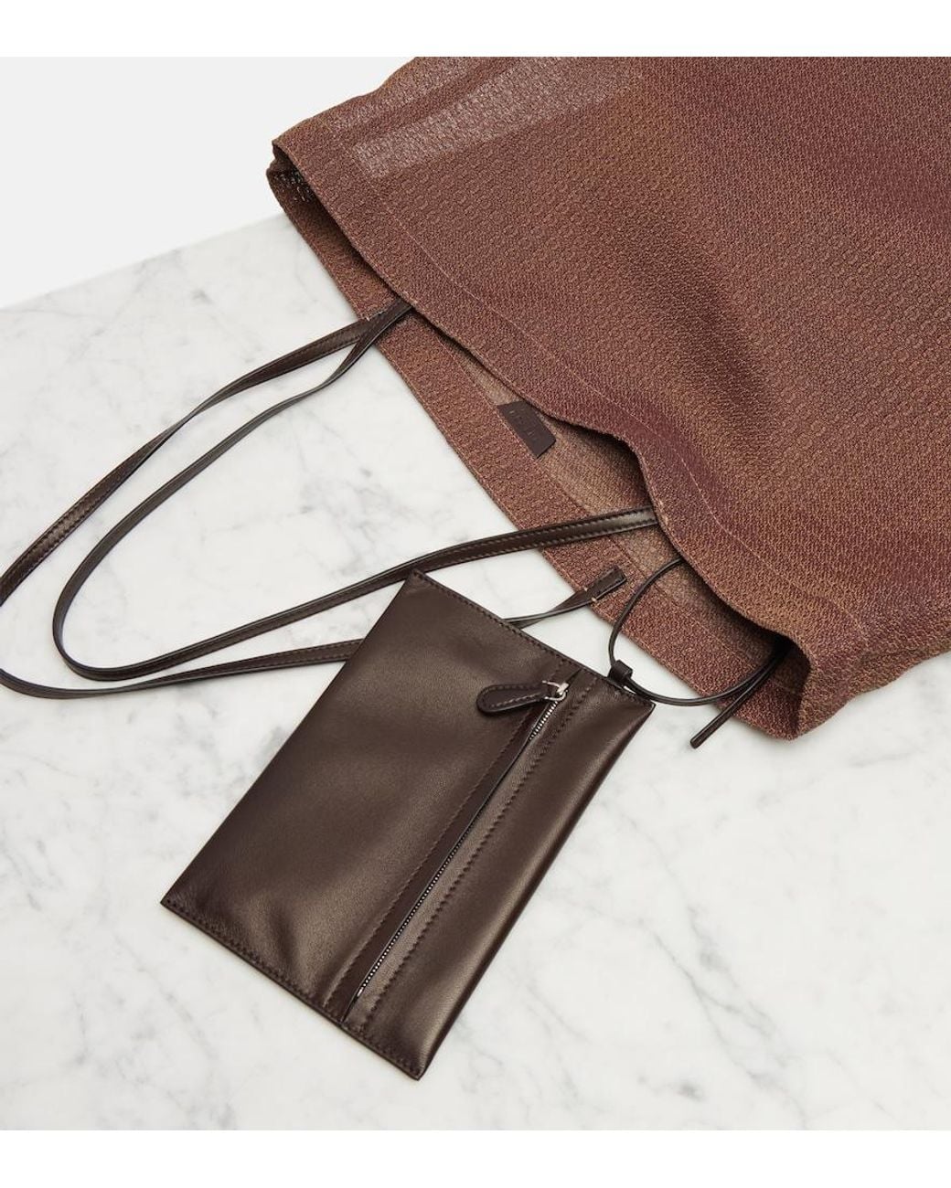 Borsa Barn di The Row in Brown