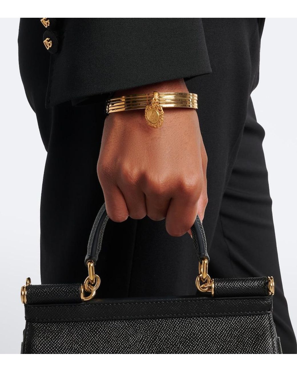 Dolce & Gabbana White Velata Bangle