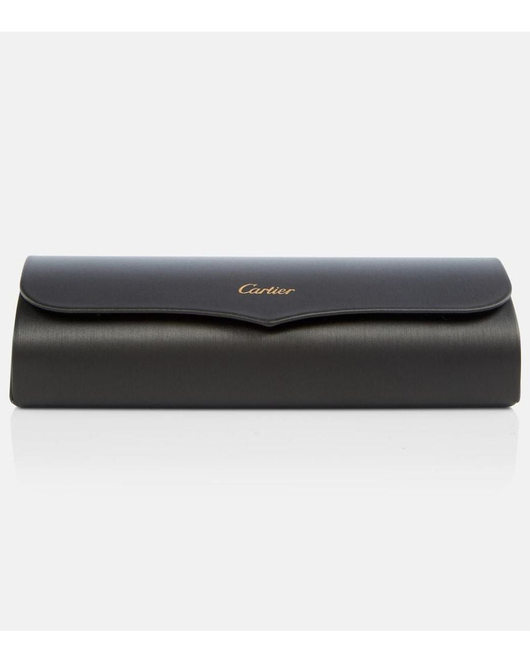 Cartier Gray Panthere De Cartier Rectangular Sunglasses