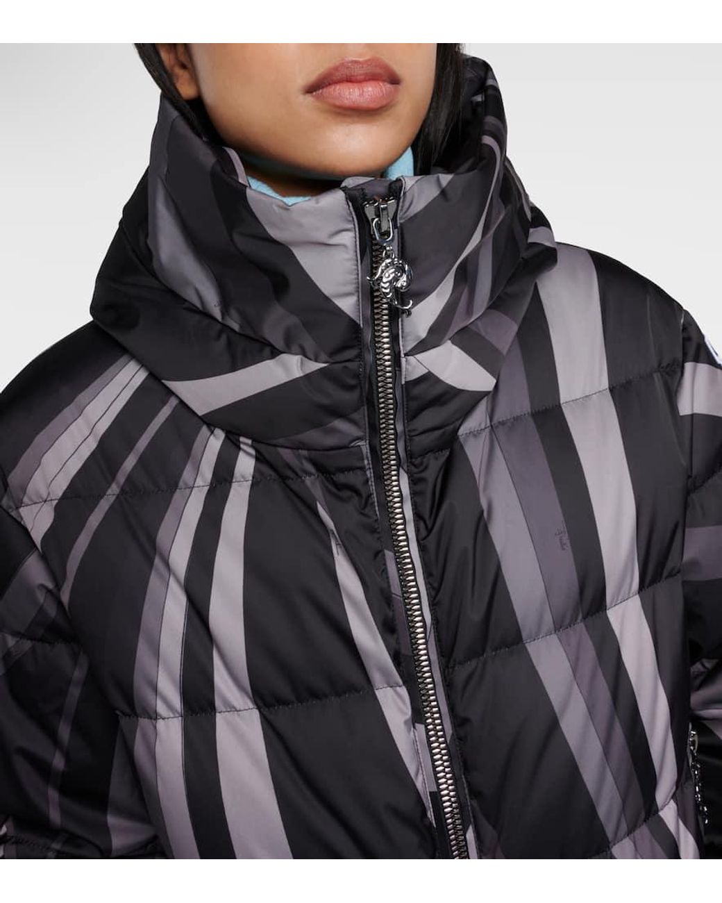 Emilio Pucci X Fusalp Iride Ski Down Jacket in Black Lyst